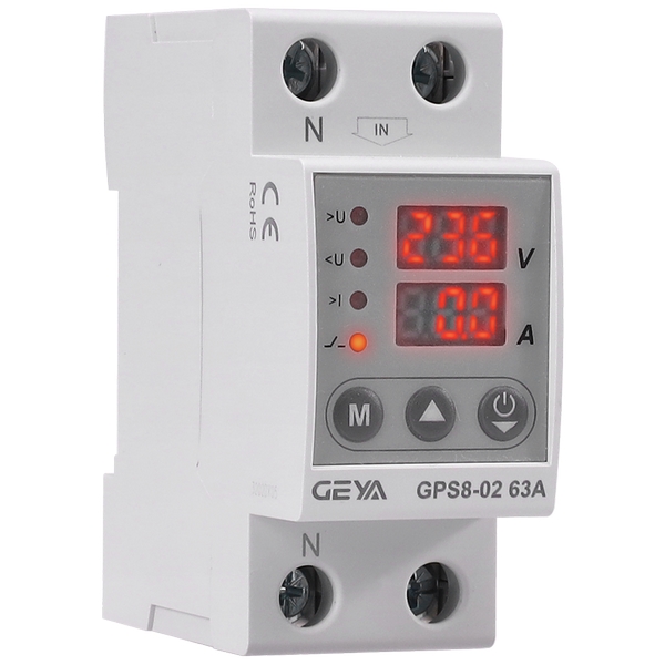 GPS8-02自復(fù)位數(shù)顯電壓/電流保護器